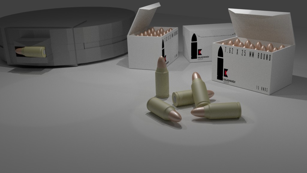7.62 x 25 mm Bullet preview image 4